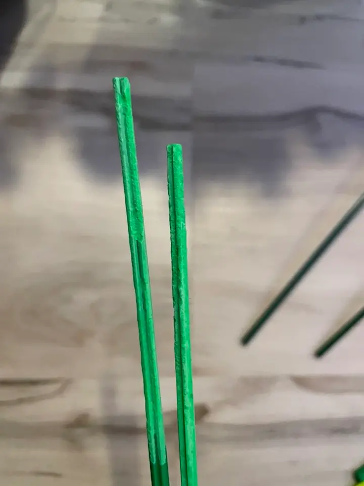 LEGO Botanicals stem damage reported by collectors after using wet floral foam for flower displays.