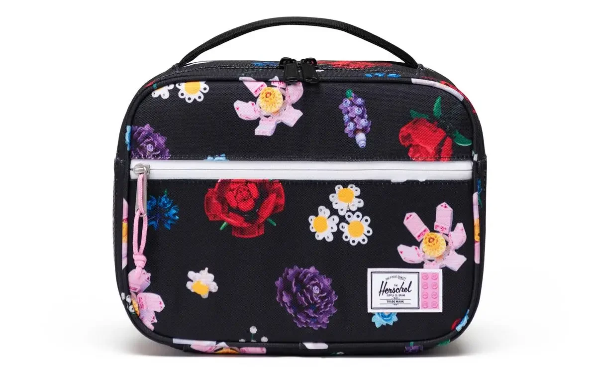 LEGO x Herschel Pop Quiz Lunch Box in Falling Florals